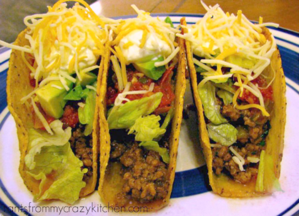 Recipe for Ground Beef Tacos