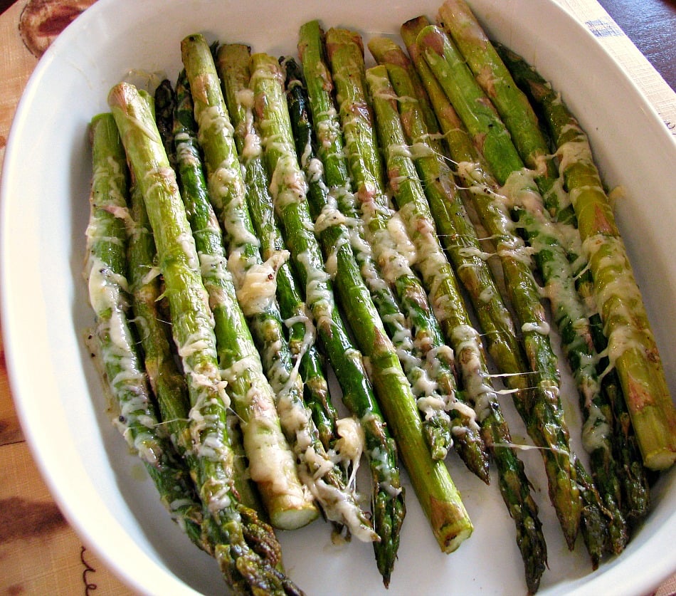 Roasted Asparagus with Parmesan