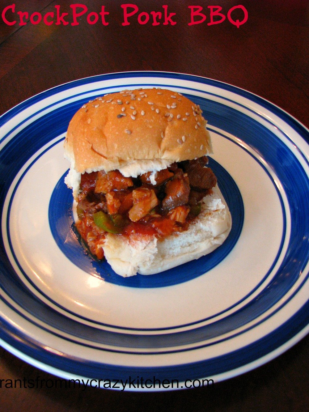 CrockPot Pork BBQ