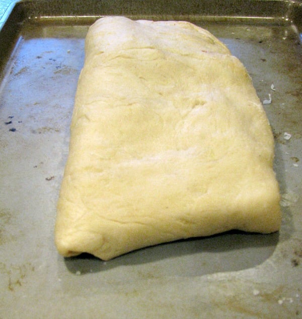 Unbaked Stromboli