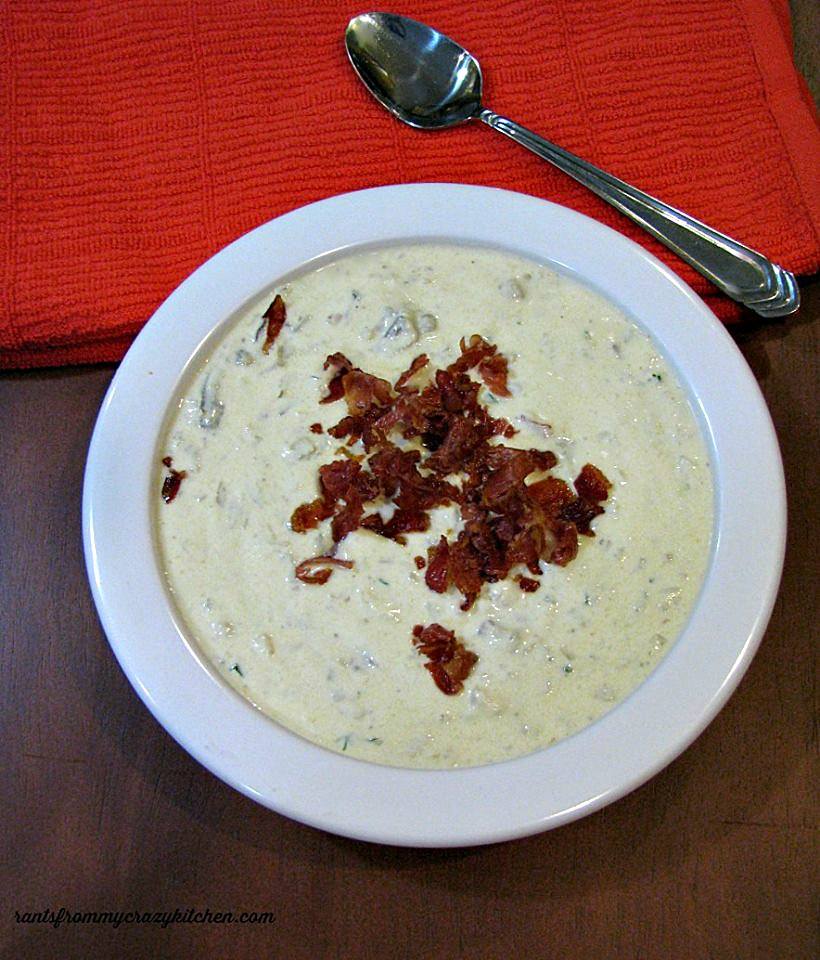 Oyster Stew with Crispy Prosciutto