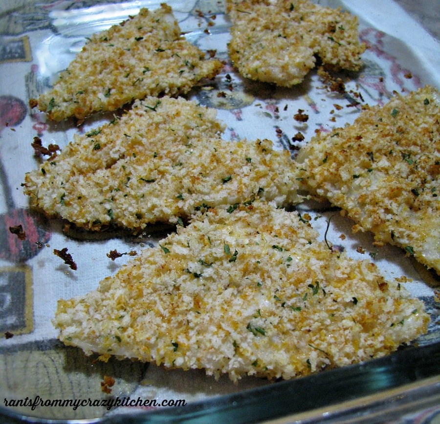 Simply seasoned and crunchy baked flounder recipe. Perfect for an easy weeknight dinner. Serve with steamed vegetables or a healthy salad for a complete, heart healthy meal without a lot of cholesterol or calories.