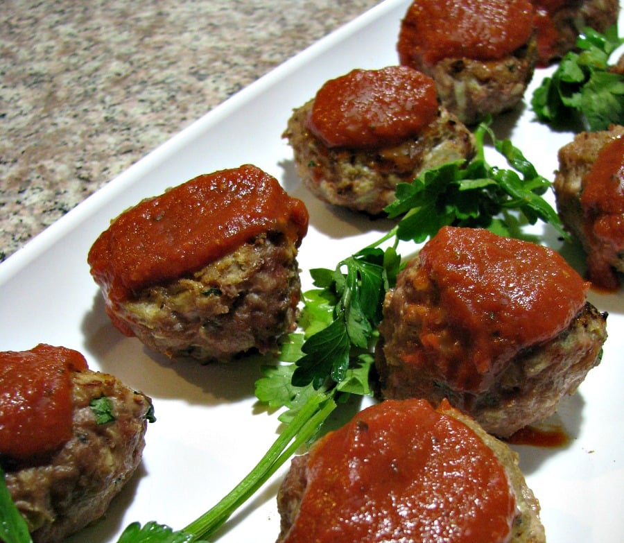 Low Fat Turkey Meatballs - A quick, easy, and healthy dinner recipe.