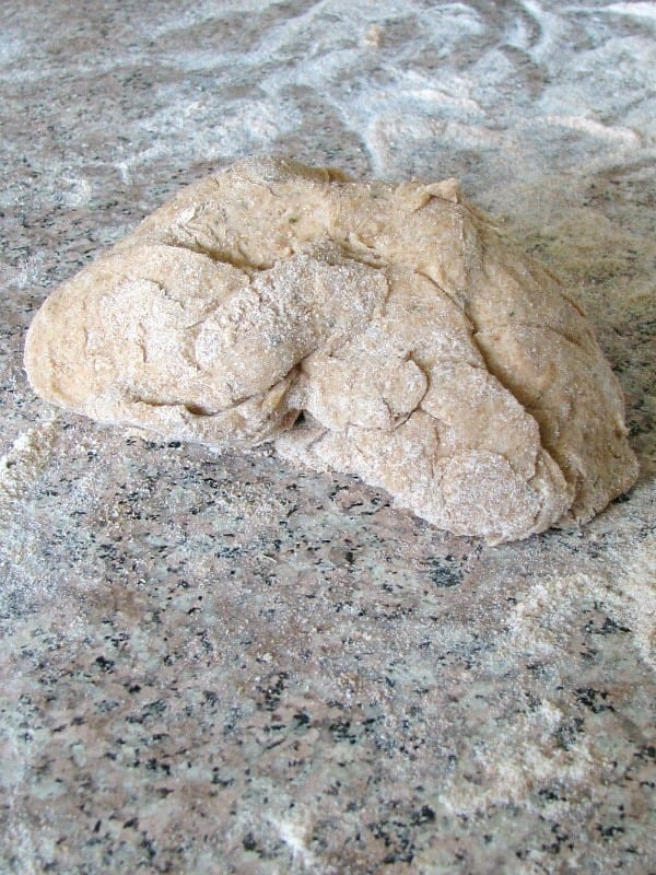 Whole Wheat Italian Herb Pizza Dough