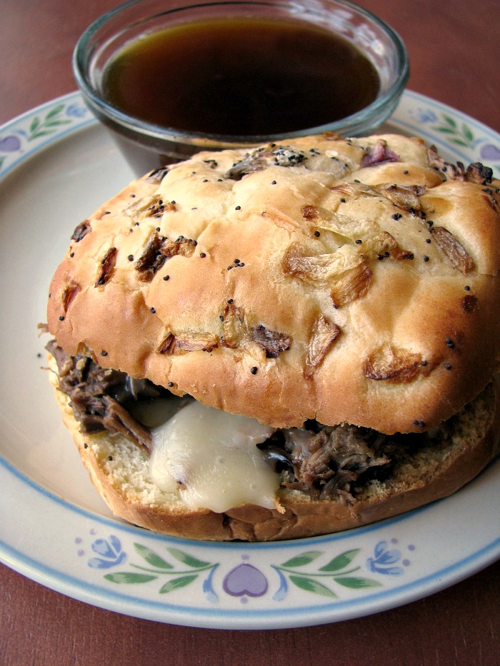 Slow Cooker French DIp Au Jus 