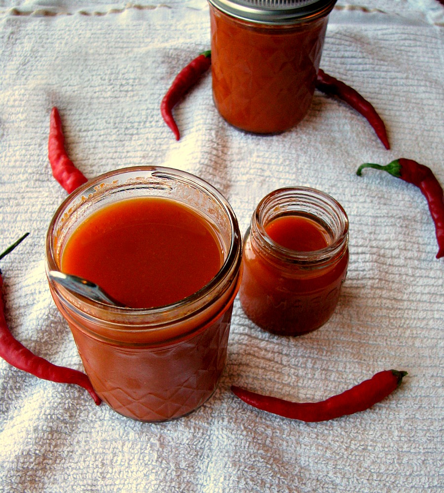Homemade Cayenne Pepper Sauce 
