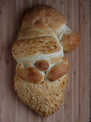 Santa Head Bread- Cookistry