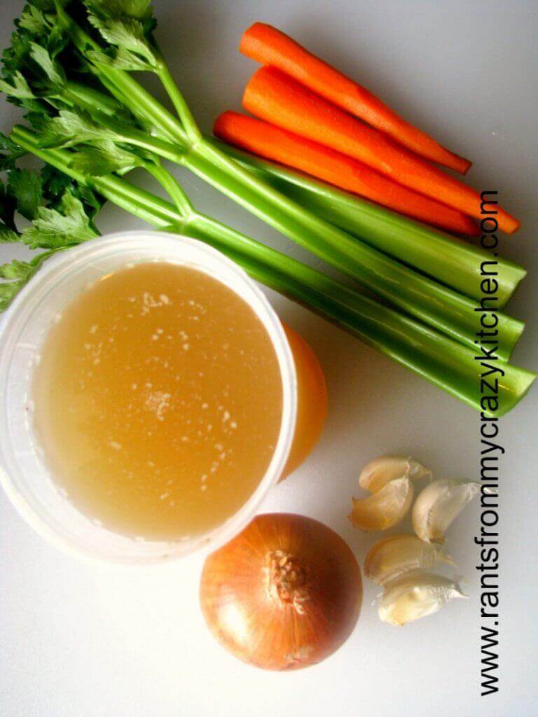 Roasted Chicken Broth Rants From My Crazy Kitchen