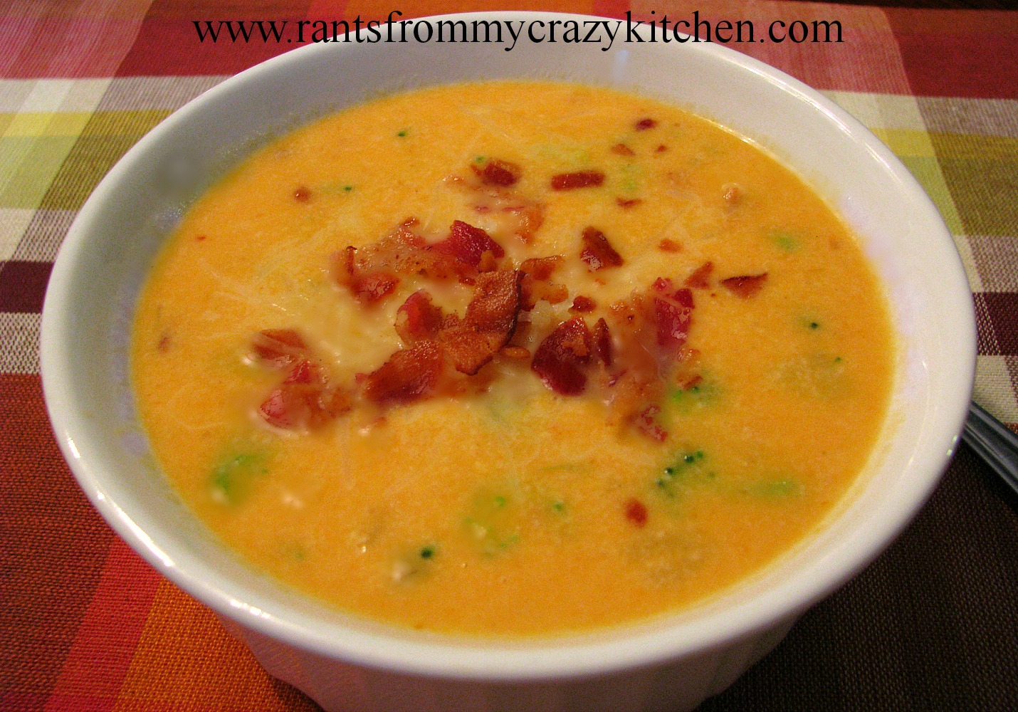 PumpkinBroccoli Beer Cheese Soup with Bacon Rants From My Crazy Kitchen
