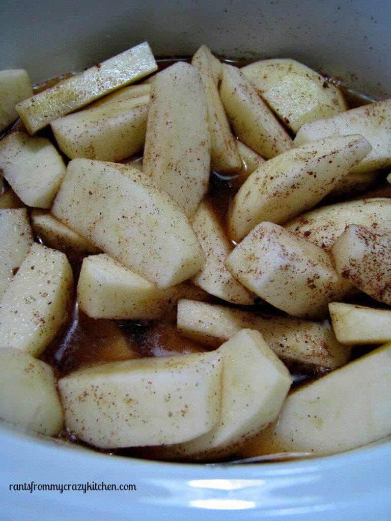 Low Sugar Slow Cooker Cinnamon Apples Rants From My Crazy Kitchen