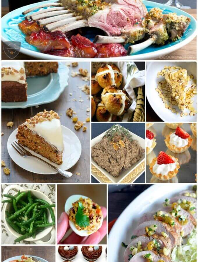 35 Easy Easter Recipes- This collection has it all, Easter appetizers, entrees, sides, and desserts. Everything you need to plan your Easter dinner!