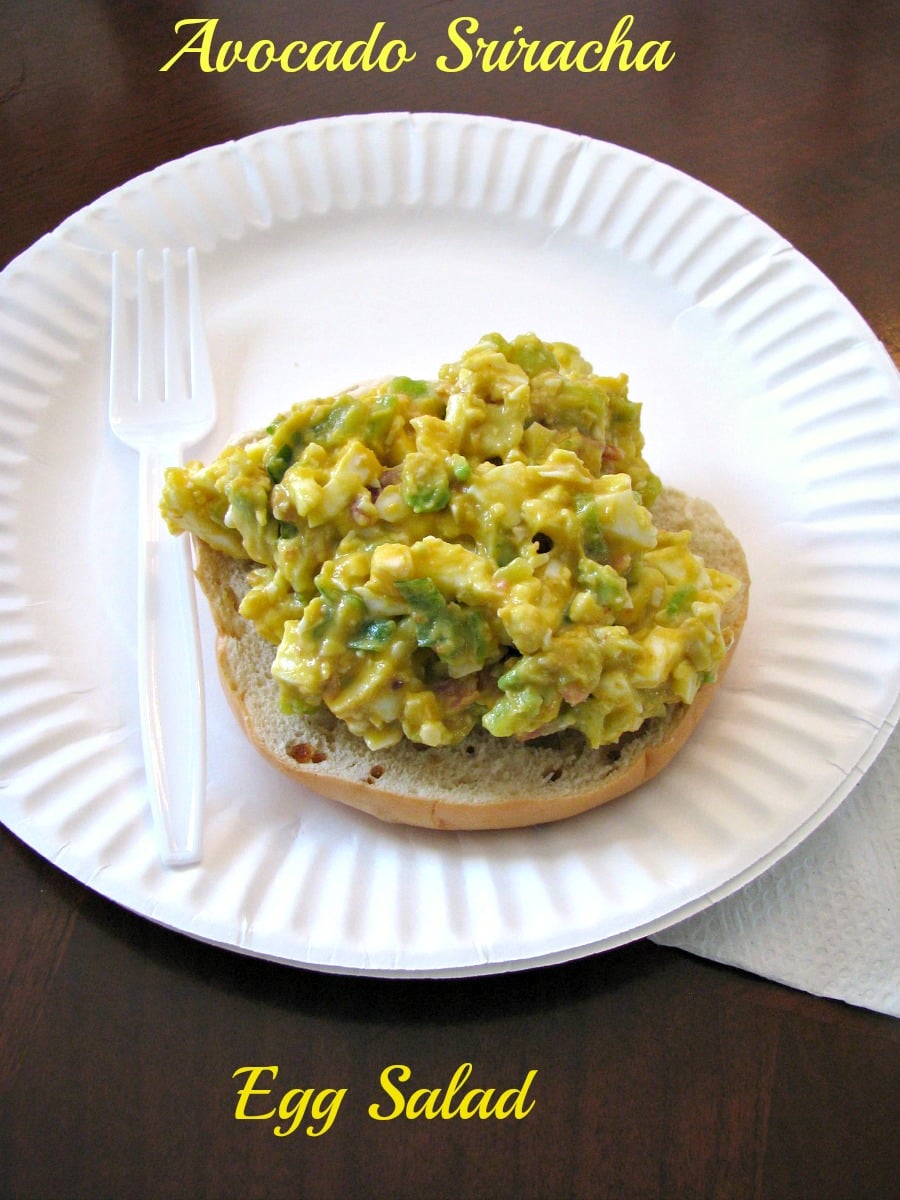 Avocado Sriracha Egg Salad Picnic Sundaysupper Rants From My Crazy Kitchen