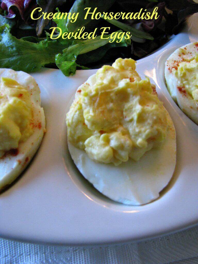 Creamy Horseradish Deviled Eggs Rants From My Crazy Kitchen