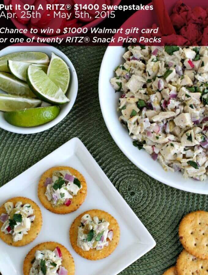 Discover delicious spins on meatless recipes for your table and & enter for a chance to win the Put It On A RITZ® $1400 Sweepstakes! Find rules and enter here: POSTLINK. Grand Prize: $1000 Walmart gift card & RITZ® Snack Prize Pack! Ends: 5/5/15. SWEEPS