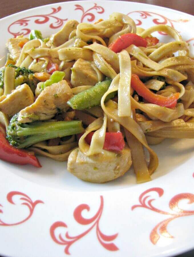 Chicken Lo Mein- Learn how to make better and quicker than take out!
