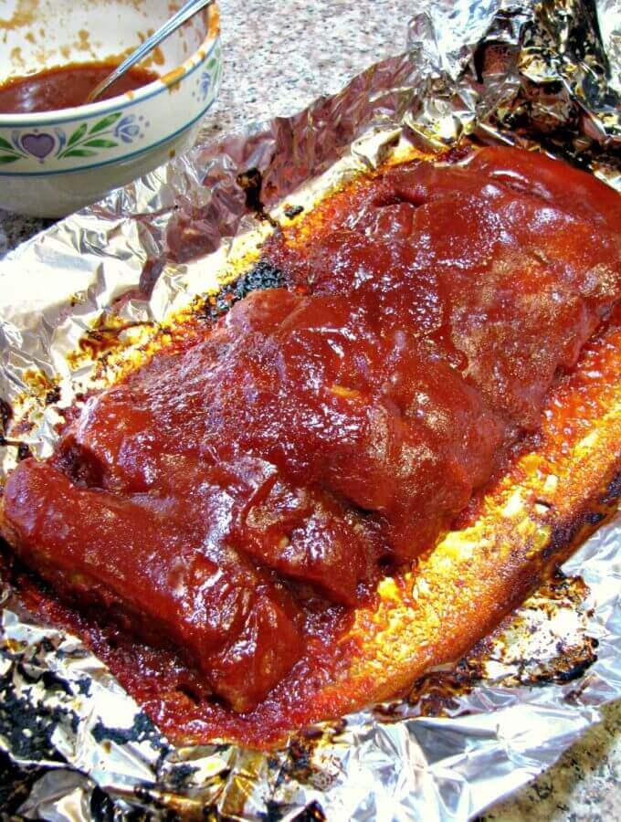 Boneless barbecue country style ribs with a homemade sweet and spicy barbecue sauce. Making delicious ribs at home is easier than you think!