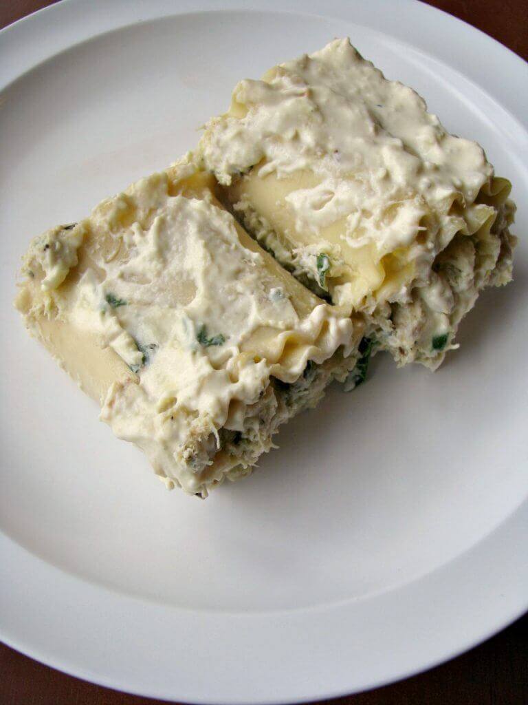 Crab Lasagna Rolls with Blue Cheese Sauce Rants From My Crazy Kitchen