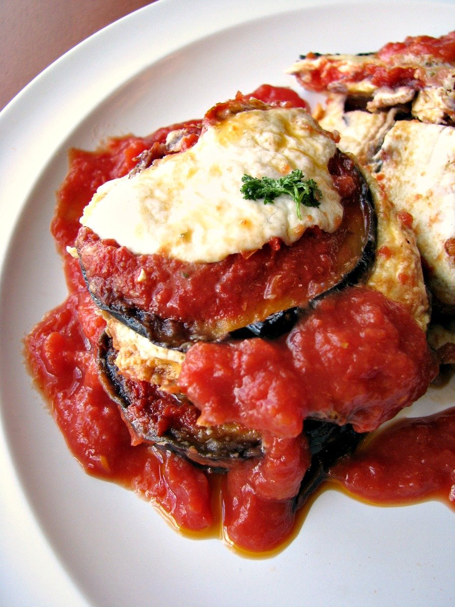 Eggplant Parmesan #SundaySupper Italian Fest - Rants From My Crazy Kitchen