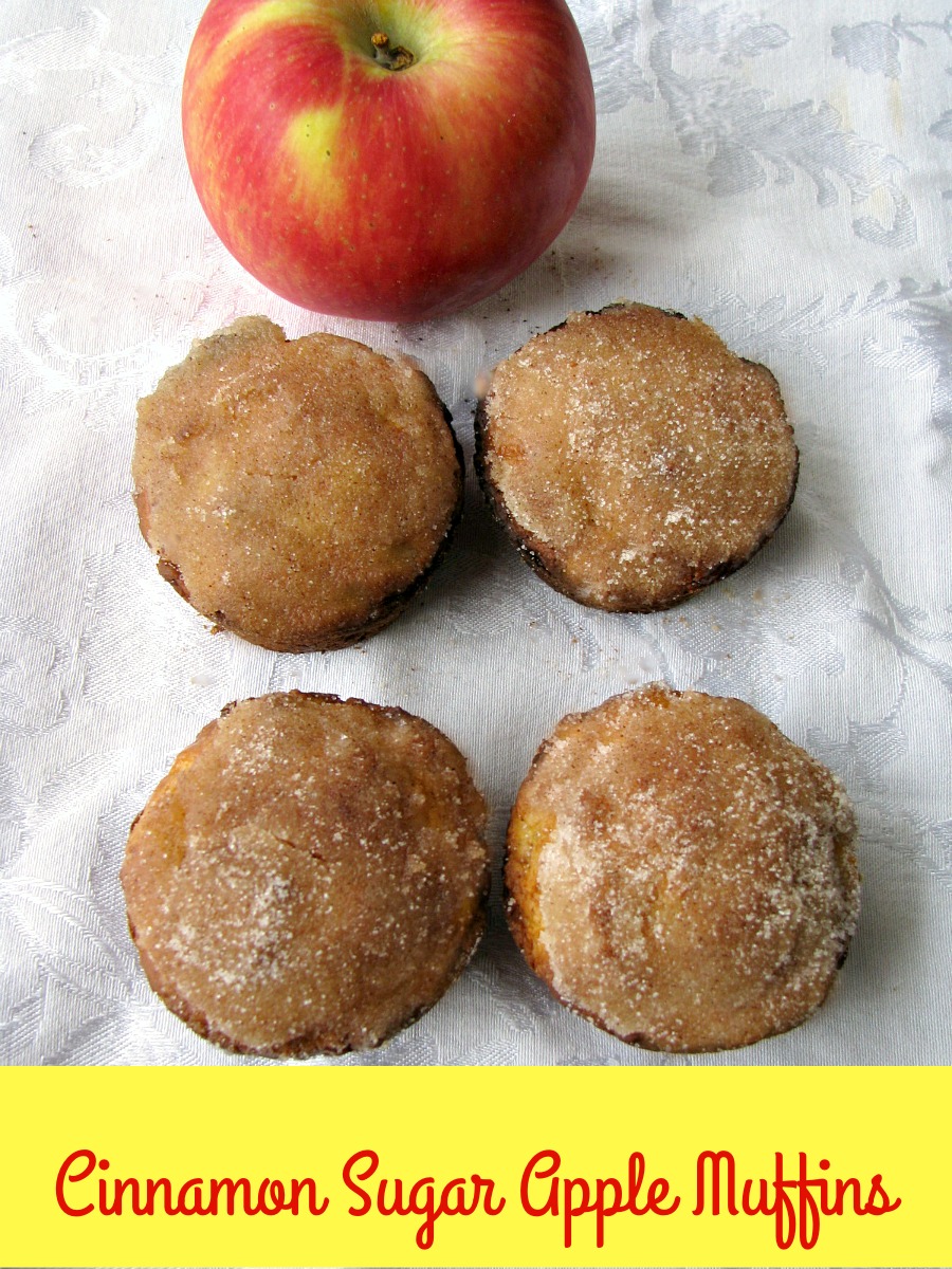  Sweet Cinnamon Sugar Apple Muffins, apple muffins topped with a cinnamon sugar glaze, are perfect for breakfast, brunch, or as a mid-day snack.