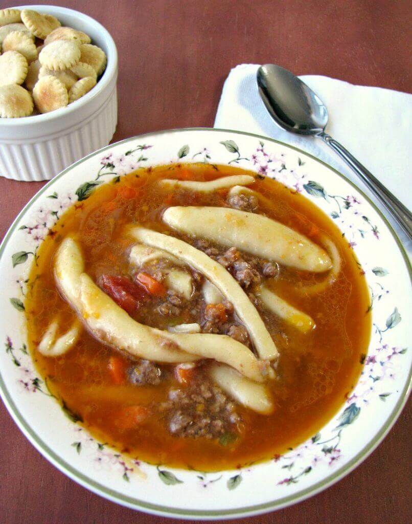 Noodles and Ground Beef Soup (Campbell's Copycat Recipe) - Rants From