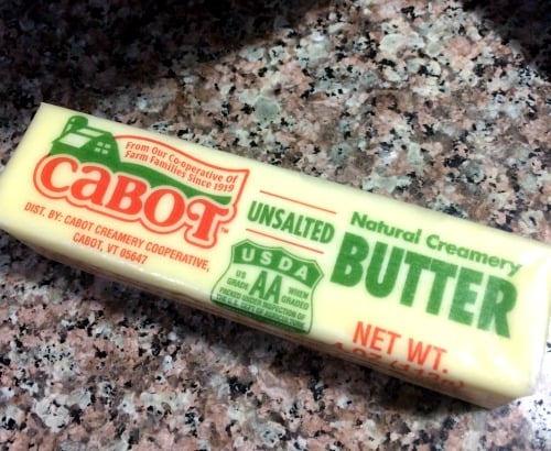 Photo of Cabot Butter in its wrapper 