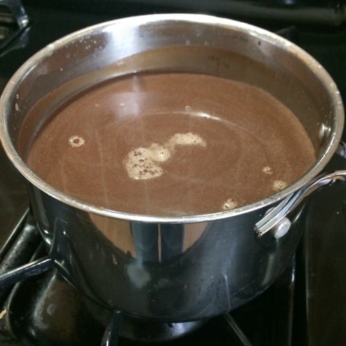 Photo of prepared Salted Caramel Hot Chocolate