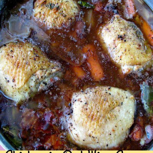 Chicken in Red Wine Sauce Rants From My Crazy Kitchen
